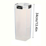 Airtight Bread Storage Container With Drawer 5.8 Liter, BPA Free Bread Box For Countertop Homemade V1369-AZ3-W-15113