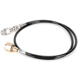 50in CGA320 Soda Hose CO2 Cylinder Refill Adapter Kit for Soda Machine Accessories V1294-YM0901-3113210020611