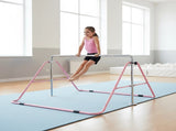 Kids Gymnastics Bars Training Horizontal Bar Monkey Kip Bar Pink V63-826761