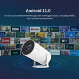 NNEOBA Transpeed 4K Wifi6 Portable Projector V728-1005007068336333-D