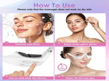 Eye Contour Beauty Goggles Portable Anti-Aging Eye Massager with Vibration & Light Function, V1107-CS-YBAMY