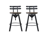 Levede 1x Bar Stool Industrial Adjustable BR1058-1