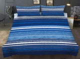 Stripe Catalina Ivy Quilt / Doona / Duvet Cover set V745-AQ044064Q3