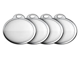 BT Tracker Item Finder Work with Find My, 4 Pack Battery Operated Item Locator with Sound Reminder V1294-YM0901-H48645S