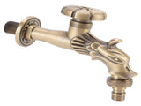 Antique Faucet G1/2 Engraved Brass Vintage Bronze Horse Shape Hanging Bathroom Sink Faucet Internal V1294-YM0523-3112220035511