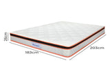 Dreamz 7 Zone Pocket Spring Mattress Medium Firm King MS1030-K-AU