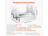 4x4 Post Base 10 Pcs, Inner Size 3.53x3.56inch/89.6x90.5mm Concrete Post Anchor, Heavy-Duty V952-HNTJZ44YC10JREKGG001V0