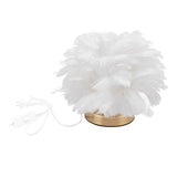 Plume Bedside Table Lamp E27 Decorative Modern Plume Night Light Nightstand Lamp for Living Room V1294-YM0901-3119250005712