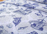Oceanic Seahorse Haven reversible 3 Piece Bed spread Set V745-AC080346Q13U