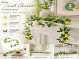 Multipurpose Artificial Lemon Vine Foam Fruit Garland Set of 2 V1221-XM-LB1012-ZS20