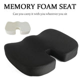 Coccyx Seat Cushion Ergonomic Posture Car AU Relieve Sciatica Back Tailbone Pain V201-W12898037