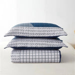 Harmonious Quilted Coverlet and Pillowcases Set: Unites Comfort and Aesthetics - Queen size V745-MAC080211Q13U