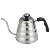 Gooseneck with Thermometer - 1.2L Pour Over Coffee & Tea,Stainless Steel Gooseneck V1265-YY-314