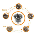 Gravity Salt or Pepper Grinder - Automatic Twist Grind Shakers Mills Electric V238-SUPDZ-21140897235024