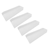 4PCS Downspout Splash Block Rain Gutter Downspout Extensions Fixable Downspout Extender with 8 V1294-YM0901-3111230346412