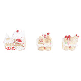 Xmas Train Three Part Resin Creative Cute Fade Resistant Xmas Train Figurine for Decoration V1294-YM0901-3115240108411