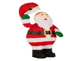 Christabelle 56cm Santa Christmas Light Up Display Animated LED Outdoor Indoor Xmas Yard Lawn S 112_SHE209