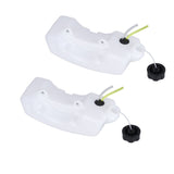 2Pcs Gas Fuel Tank Lawn Mower Fuel Tank Replacement Part for 405 139 32 Type Brush Cutter V1294-YM0714-3111210379711