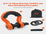 Heavy Duty Tow Strap Recovery Kit 76.2 mm x 9.1 m Tree Saver Winch Strap, Triple V952-DZDL30FT3INJ8YCJE001V0