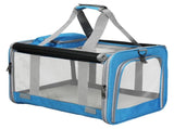 Pawz 3 in 1 Pet Soft Crate Dog Cat Carrier XL Size Blue PT1254-XL-BL