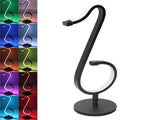 RGB Music Note Light LED Colorful Table Wall Lamp for Christmas Wedding Sign Birthday Party V1294-YM0715-3119210274911