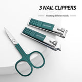 Portable Stainless Steel Nail Clipper Set V1142-OBA000246