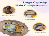 Large Capacity Diaper Bag Tote with Multiple Storage Pockets, Practical Baby Changing Bag for V1189-LC-HW-00207