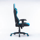 Gaming Chair Ergonomic Racing chair 165&deg Reclining Gaming Seat 3D Armrest Footrest Pink White V255-GCHAIRPK-32