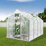 Lambu Greenhouse Aluminium Walk In Green UM1244