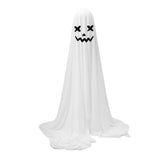 White Cloth Ghost Decor Adjustable Height Cute Unique Lighted Fabric Ghost with String Light for V1294-YM0901-3115240057911