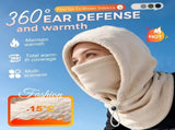 Windproof Winter Mask Hat, 2026 New Winter Balaclava Ski Thermal Fleece Hoodie Mask Neck Cover Warm V1258-DP02-F-821