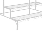 Levede Plant Stands Outdoor Indoor Metal UM1160-WHX2