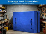 Waterproof Mattress Bag Mattresses Protector Plastic Moving Storage Dust Cover Carry Bed Zipper V1317-BHD110-AUSK