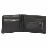 Pierre Cardin Mens Soft Italian Leather Slimline Bi-Fold Wallet - Black V563-PC-3390-BLK
