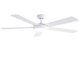 Devanti 52'' Ceiling Fan 5 Blades DC Motor w/Light w/Remote White CF-C-52-5B-986-WH