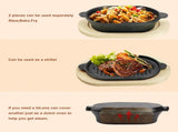 Cast Iron Bread Pan with Lid, 2-in-1 Dutch Oven Bread Baking Set for Baking Searing and Stewing, V1237-ZY-924-190