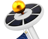 Flagpole Lights,Solar Flagpole Light-White Shell,Flagpole Lights,Solar Flag Pole Light Bright 26 Led V1263-JX-1693