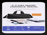 Large Capacity Travel Duffel Bag with Shoe Compartment & Wet Pocket - Multi-Purpose Gym & Weekend V888-ELOSUNG35499
