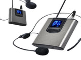 UHF Wireless Headset Microphone with Receiver Lavalier Microphone Set Style 2 V1263-JX-7001-1