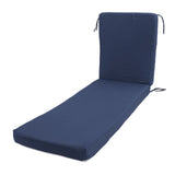 Lounge Chair Cushion with Ties Removable Rain Proof Fade Proof Sun Lounger Replacement Cushion for V1294-YM0901-3116250002513
