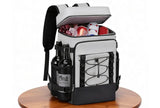 25L Insulated Cooler Backpack Freshness Preservation Backpack - Grey V1308-DSZKI-203-2