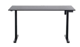 140 x 70cm Electric Standing Desk Height Adjustable Motorised Electric Sit Stand in Black V563-68416