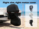 Seamanship Full Outboard Boat Motor Engine Cover Dust Rain Protection 100hp -150hp 600D Black TJBC-MC-150-BK