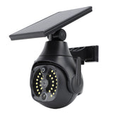 Solar Sensing Light 300lm 3 Modes Waterproof Simulated Camera Motion Sensor Lamp for Garden Yard V1294-YM0901-3119240005511