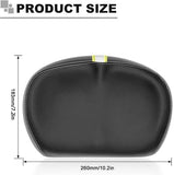 Bicycle saddle - Comfortable wide bicycle saddle - With memory foam pad - Comfort V1188-ZXY-131-449