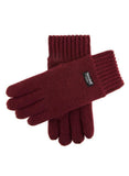 Dents Mens 100% Wool Knit Gloves with 3M Thinsulate Lining - Olive V563-5-4500-OLIVE-XL