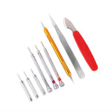 147Pcs Watch Repair Tools Kit Watchmaker Watch Repair Tool Kit Opener Spring Bar V1369-AZ3-W-21261
