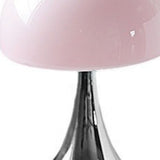 Mushroom Shape Table Lamp Glass Iron Warm Light USB Modern Bedside Nightstand Lamp for Bedroom V1294-YM0901-3119240068911