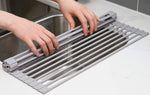 Over The Sink Multipurpose Roll-Up Dish Drying Rack V178-84527