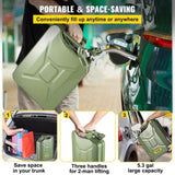 VEVOR Jerry Fuel Can, 20 L Portable Jerry Gas Can with Flexible Spout System, Rustproof ＆ V952-JBYTHSBDDWC4LF1DFV0